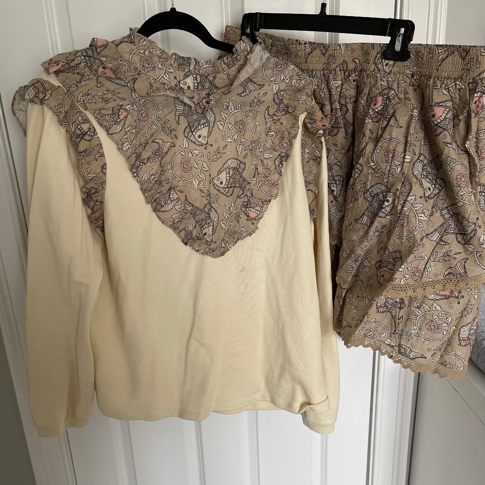 Anthropology skirt set